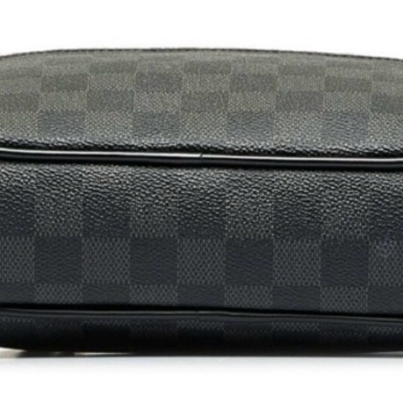 Louis Vuitton Damier Graphite Ambler with dustbag🖤🩶🖤🩶🖤EUC MB0158 - Picture 9 of 11